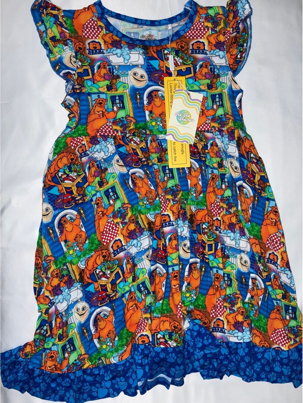 Rororiches Bear in the Big Blue House 7/8 Twirl NWT